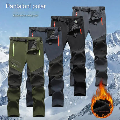 【🎁Karácsonyi ajánlat🎄】【S-5XL】2025 Új Őszi és Téli Férfi Kültéri Vízálló és Meleg Bársony Overallok
