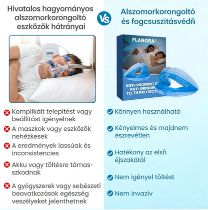 🎁Vásárolj egyet, kapsz egyet ingyen😴 Flanora horkolásgátló készülék