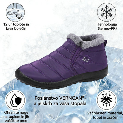 🔥Današnja posebna ponudba: 70 % popust!⏰ - Zimski škornji Vernoan®, luksuzni italijanski ortopedski čevlji iz semiša. 👍Opora za stopalski lok, poslovite se od bolečin v stopalih.