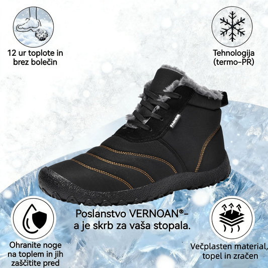 📣Časovno omejena ponudba danes - 70 % popust⏰: VERNOAN® , Ergonomsko oblikovani, varni in topli zimski ortopedski čevlji. 👍 Posebej zasnovani za moške, ki trpijo zaradi bolečin v stopalih, olajšajo hojo!