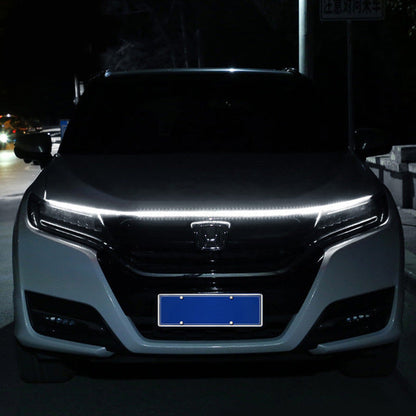 LED-es autós ultrafényes fényvezető csíkok hangulatvilágítással