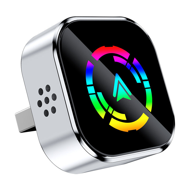 2 az 1-ben vezeték nélküli adapter iPhone-hoz és Android Auto-hoz