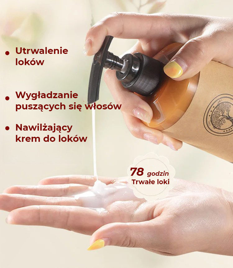 Puszyste marokańskie wałki nawilżające i sprężyste, długotrwałe utrwalenie