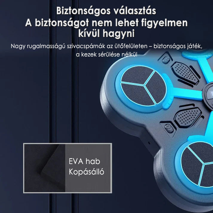 🥊🎶 Zenei bokszfal célpont játék