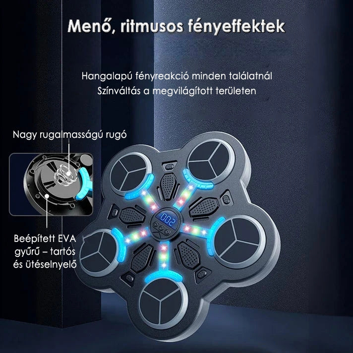 🥊🎶 Zenei bokszfal célpont játék