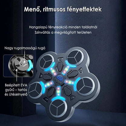 🥊🎶 Zenei bokszfal célpont játék