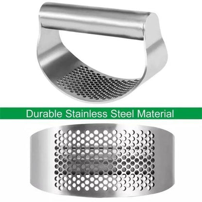 Rozsdamentes acél fokhagymaprés