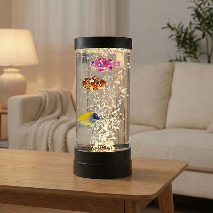 LED Buborékos Hal Akvárium Lámpa