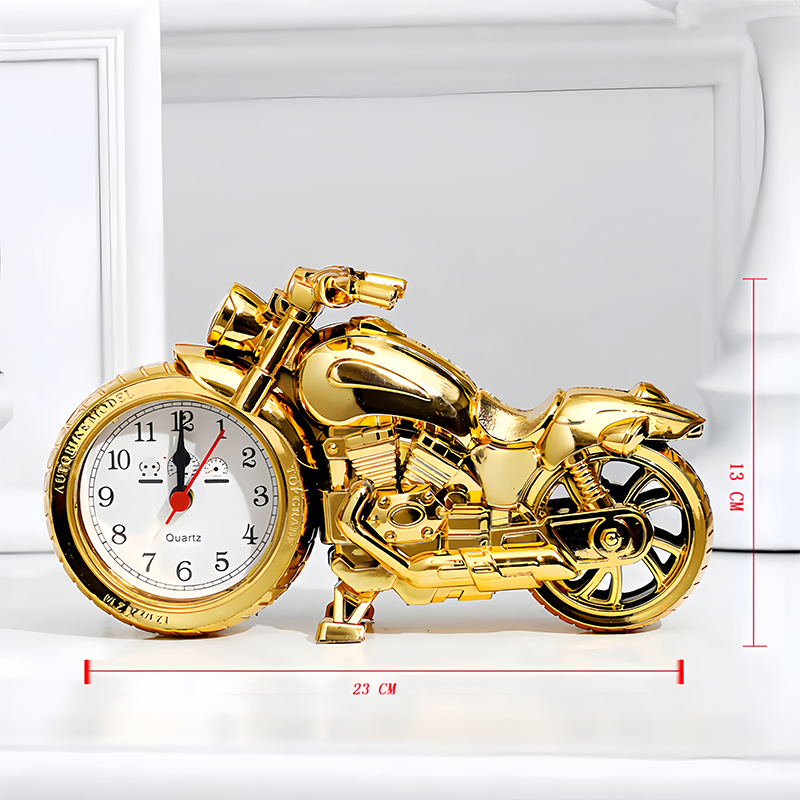 🎅 ÜNNEPI KIÁRUSÍTÁS🏍️⏰Kreatív Motoros Ébresztőóra🎁