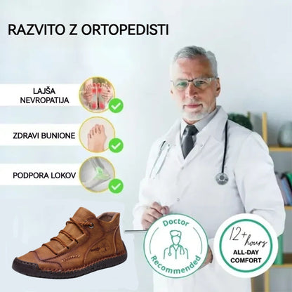 🔥70 % popusta danes za omejen čas - Udobna italijanska zimska obutev VERNOAN®. ✅ Nedrseča in topla. Ročno izdelana iz govejega usnja.