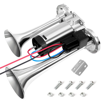 🔥Vonat sziréna szett 150 dB kompresszorral