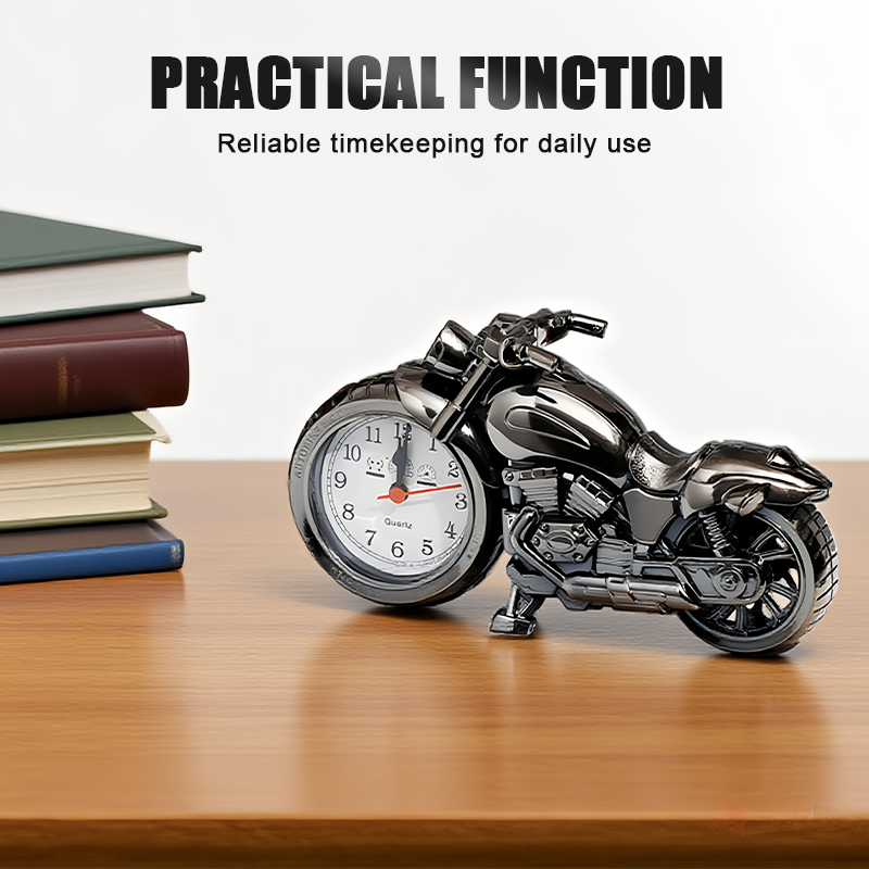 🎅 ÜNNEPI KIÁRUSÍTÁS🏍️⏰Kreatív Motoros Ébresztőóra🎁