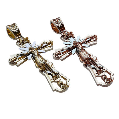 Nyaklánc Jézust ábrázoló medállal