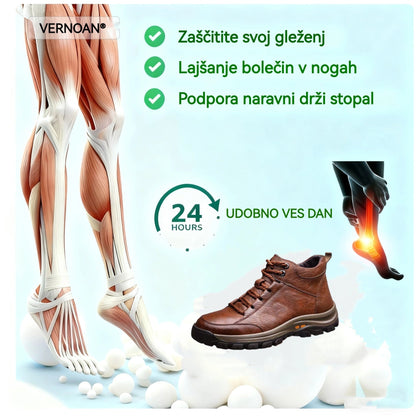 🔥Ma 70% kedvezmény korlátozott ideig - Kényelmes olasz téli lábbeli VERNOAN®. ✅ Csúszásmentes és meleg. Kézzel készített marhabőrből.