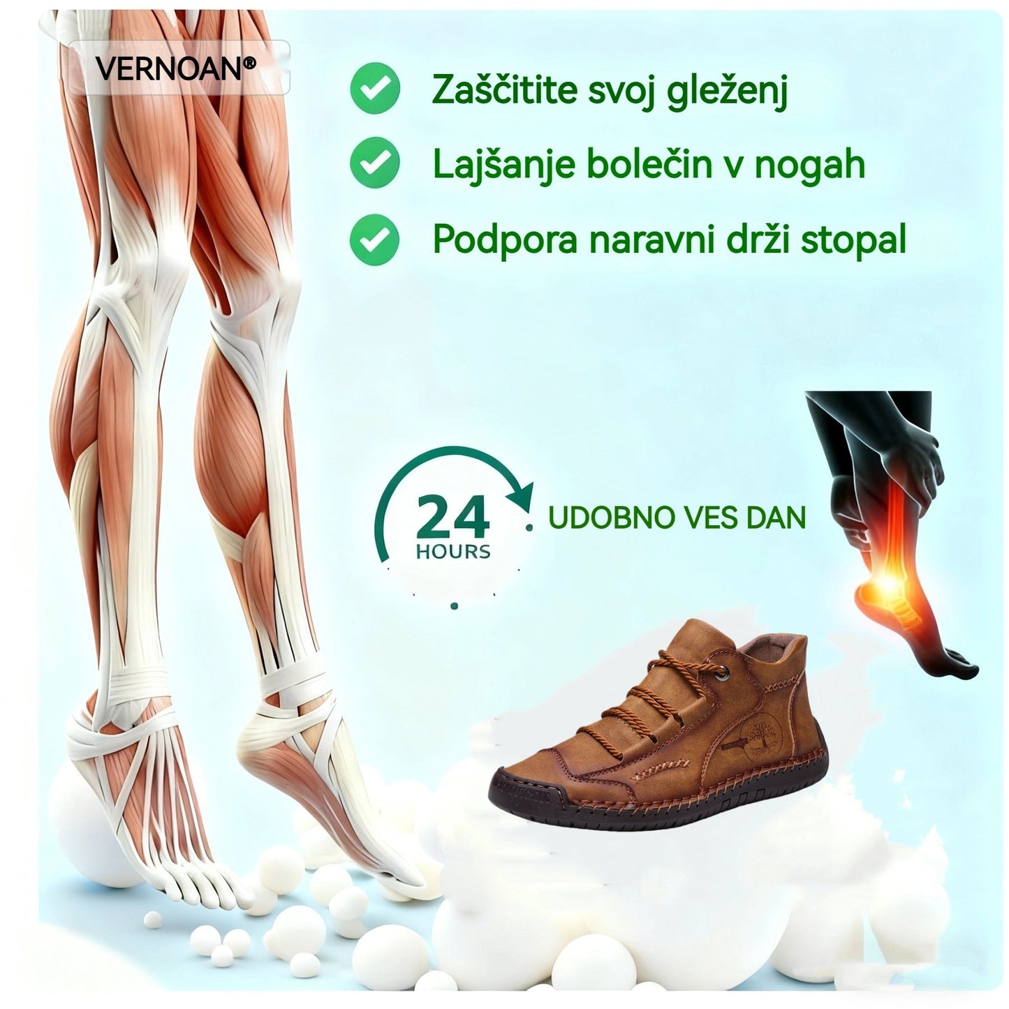 🔥70 % popusta danes za omejen čas - Udobna italijanska zimska obutev VERNOAN®. ✅ Nedrseča in topla. Ročno izdelana iz govejega usnja.