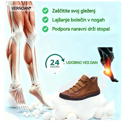 🔥70 % popusta danes za omejen čas - Udobna italijanska zimska obutev VERNOAN®. ✅ Nedrseča in topla. Ročno izdelana iz govejega usnja.