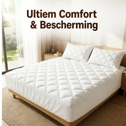 💧 Vízzáró matracvédő készlet🛏️ Párnázott puha matracvédő + párnahuzat – Kényelem és tartósság egyben!