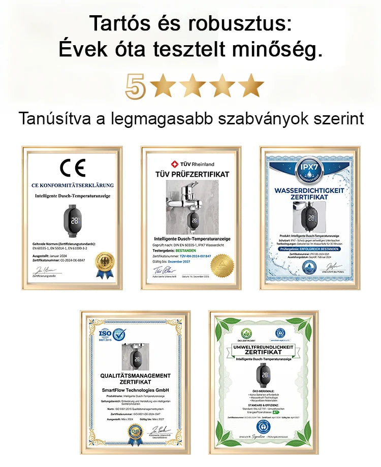 Hőmérsékletmérő – azonnal megjeleníti a hőmérsékletet!