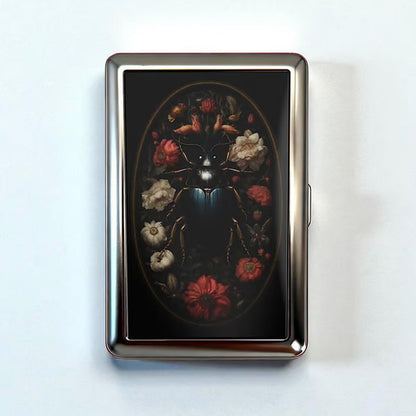 🎁Retro art deco stílusú, többfunkciós kártyatárca és pénztartó, RFID-lopásgátló funkcióval
