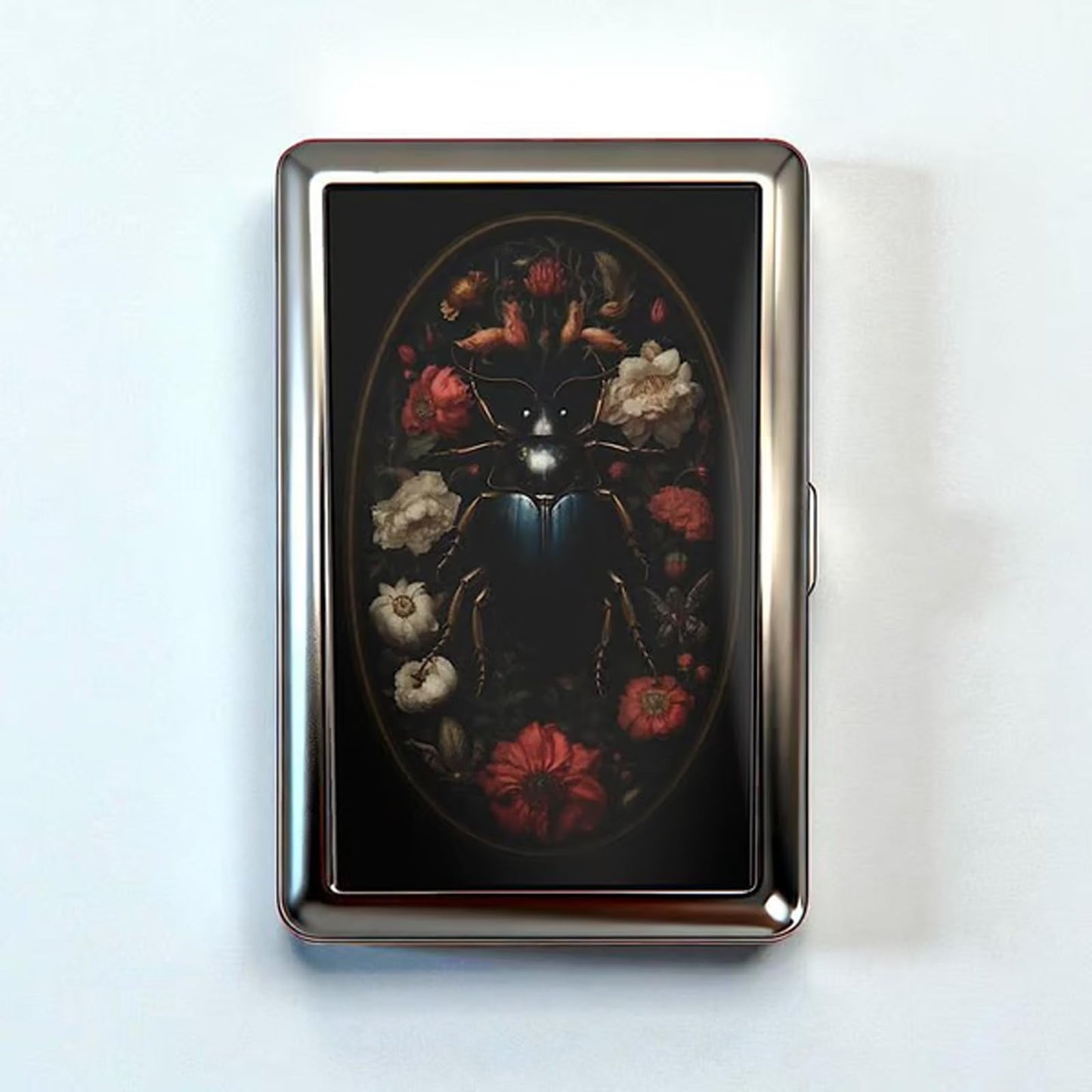 🎁Retro art deco stílusú, többfunkciós kártyatárca és pénztartó, RFID-lopásgátló funkcióval