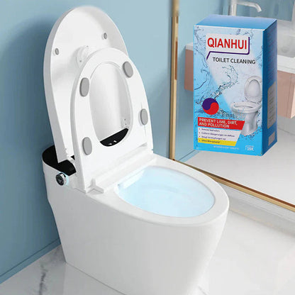 🔥12+4 ingyenes🚽 Citromillatú WC-tisztító tabletták✨ Makacs foltok nélkül, hosszú távú frissesség a fürdőszobában!