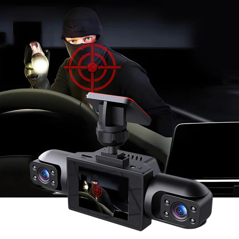 4 Objektíves Autós Kamera 360°-os Látószöggel | 📷HD 1080P Éjjellátó📷