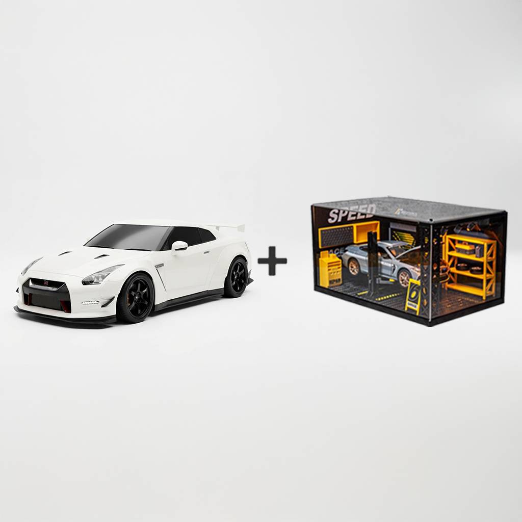📢📢60% KEDVEZMÉNY!!🎅【🎁Tökéletes karácsonyi ajándék🎁】🏎️GTR szuperautó világító dekoráció
