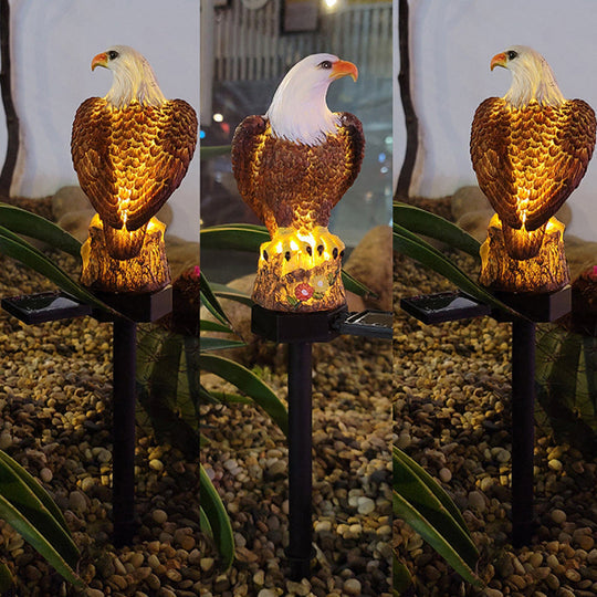 🦉🦅Solarna sowa ogrodowa dekoracyjna lampa krajobrazowa