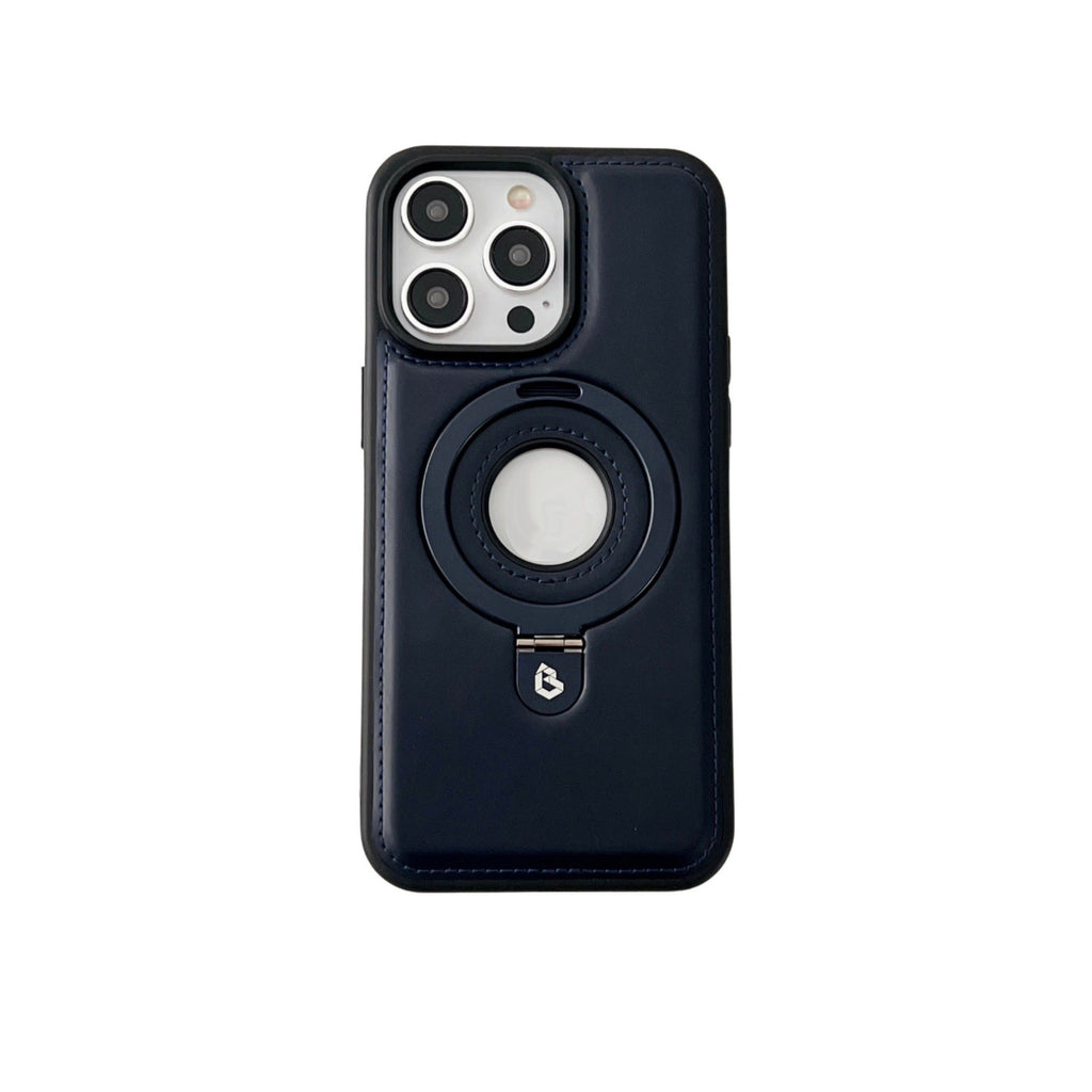 ✨✨✨Luksusowe etui na iPhone'a z niewidoczną podstawką ze sztucznej skóry