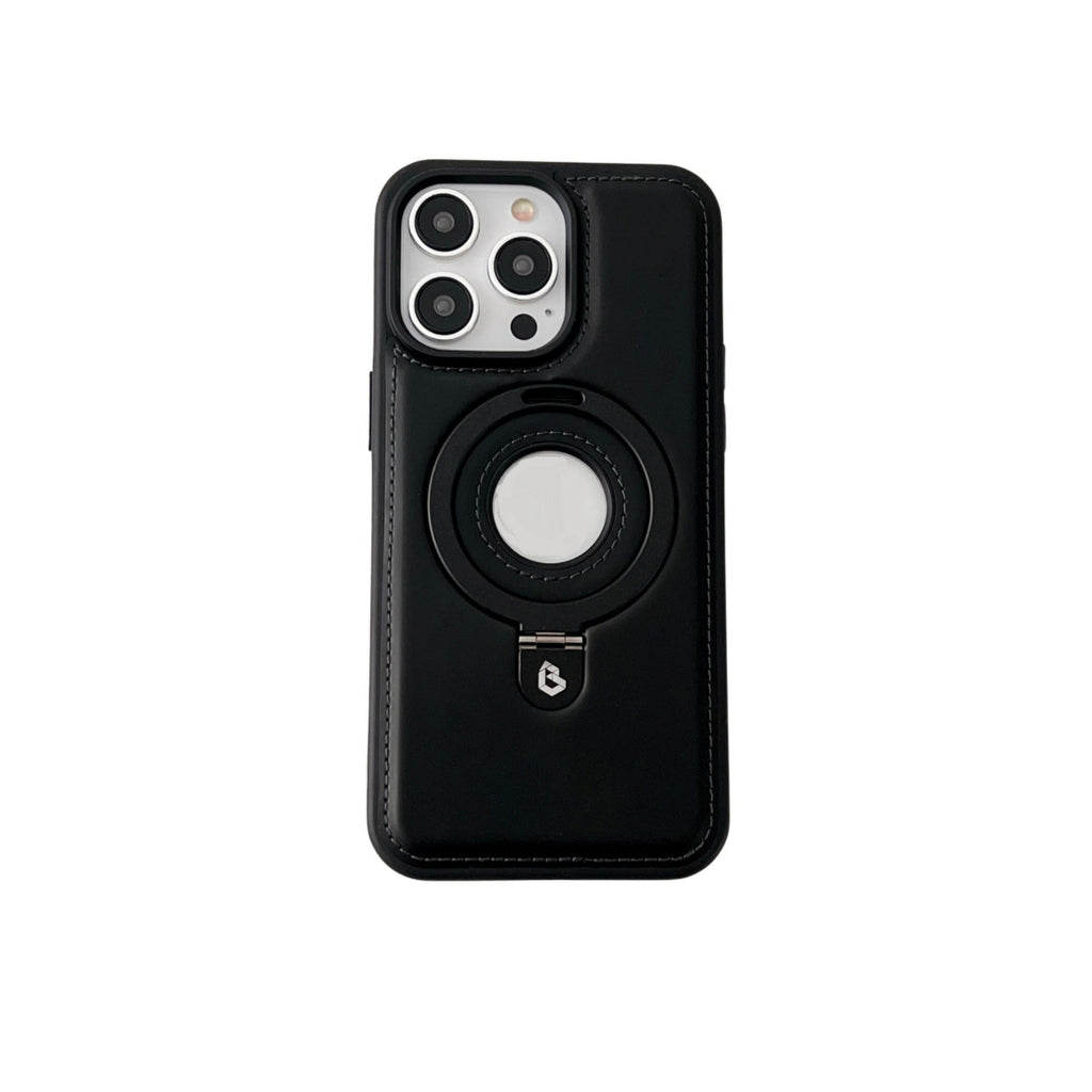 ✨✨✨Luksusowe etui na iPhone'a z niewidoczną podstawką ze sztucznej skóry