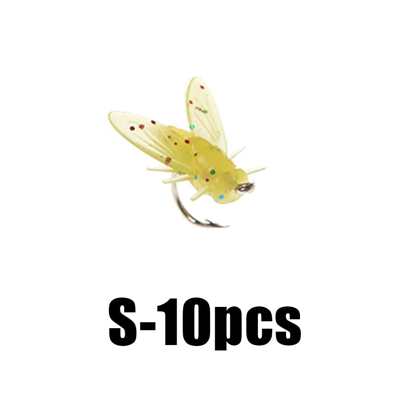 【🐟Łatwo złowić dużą rybę】🎣Symulowane muchy Wędkarski haczyk na przynętę