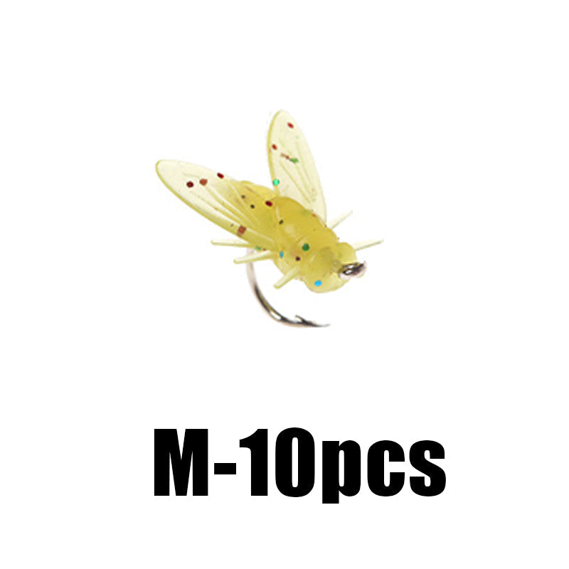 【🐟Łatwo złowić dużą rybę】🎣Symulowane muchy Wędkarski haczyk na przynętę