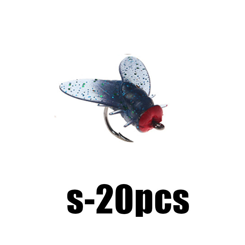 【🐟Łatwo złowić dużą rybę】🎣Symulowane muchy Wędkarski haczyk na przynętę