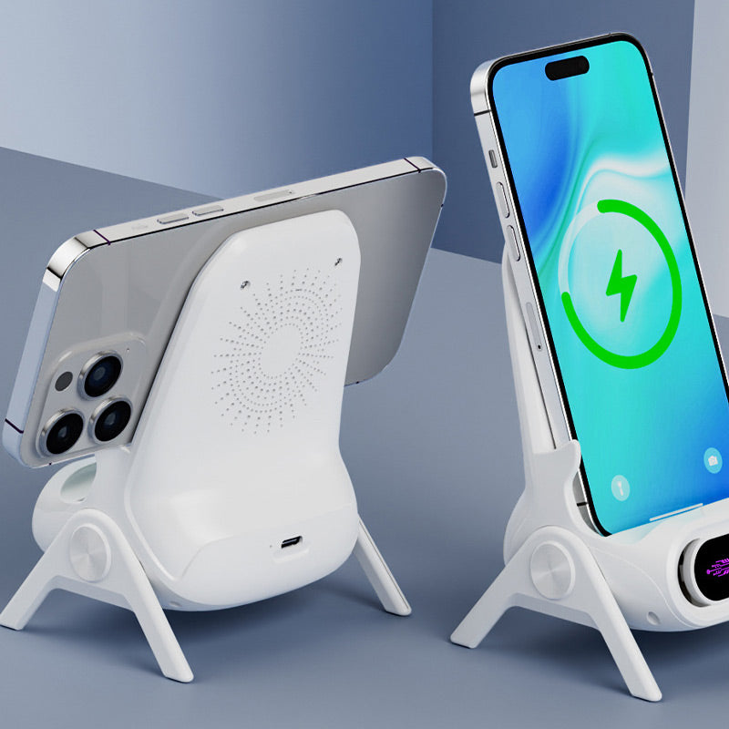 📱 Többfunkciós vezeték nélküli gyors töltő telefonállvány