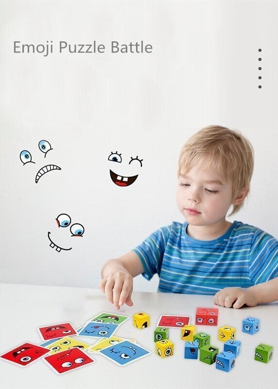 💖Gorące 50% zniżki 🎁Układanka 5D Gra rodzinna zmieniająca twarz