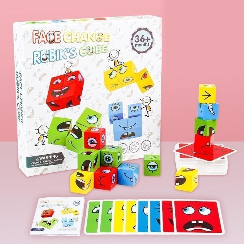 💖Gorące 50% zniżki 🎁Układanka 5D Gra rodzinna zmieniająca twarz