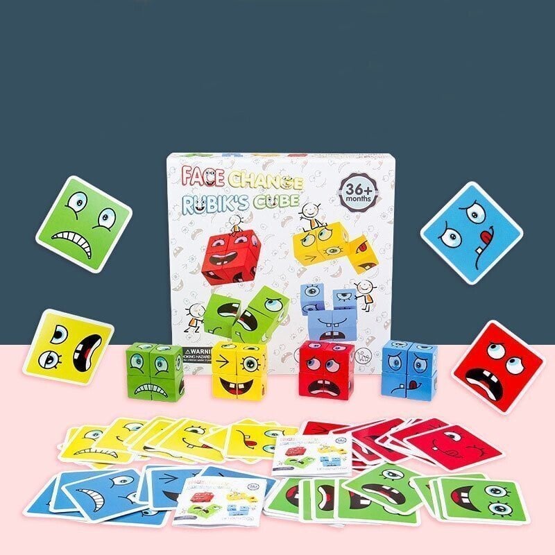 💖Gorące 50% zniżki 🎁Układanka 5D Gra rodzinna zmieniająca twarz