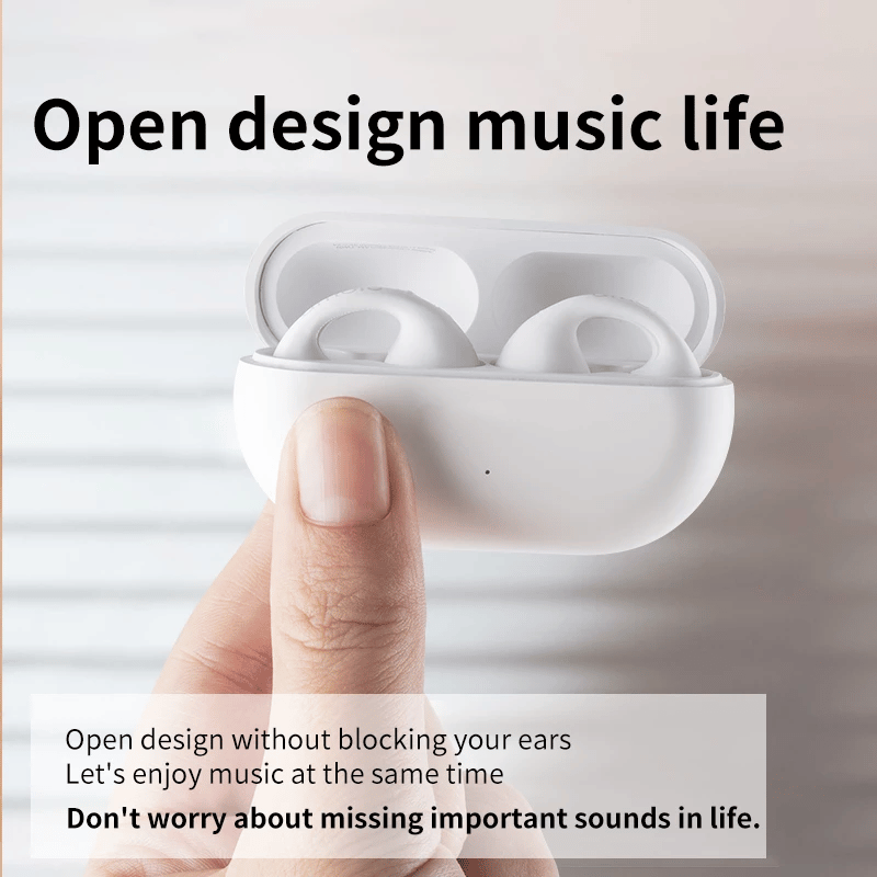 🎧Zestaw słuchawkowy Bluetooth z klipsem na ucho