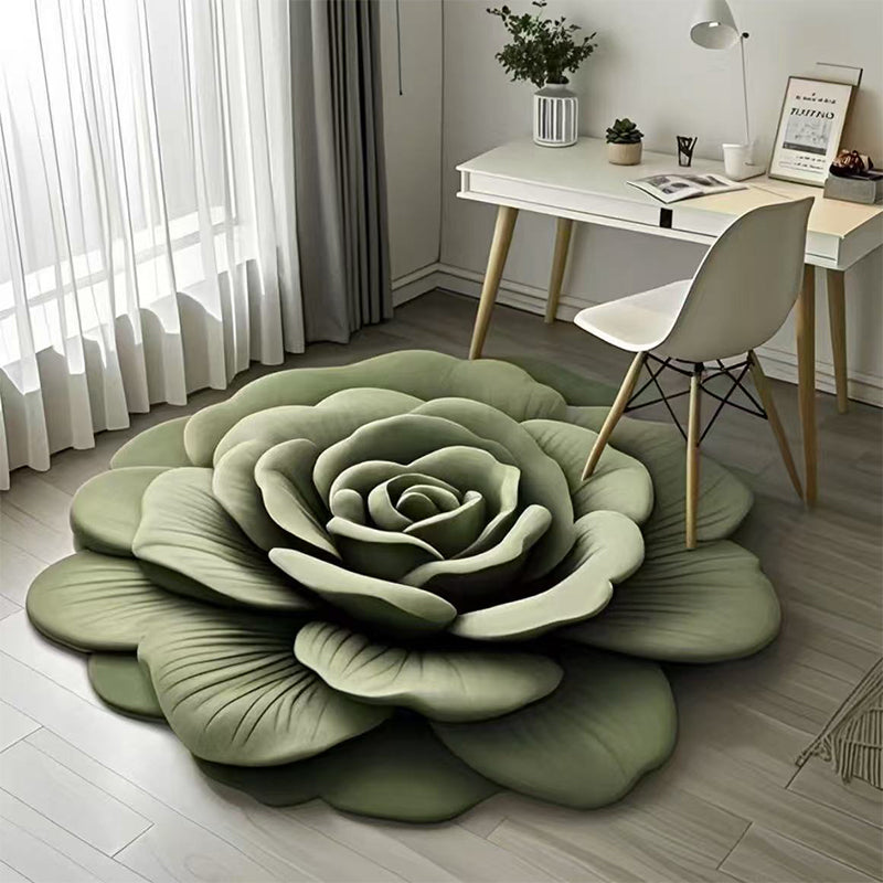 🏠2025 Nowa Moda🌸Mata podłogowa Floral Plush & Diatomaceous Earth