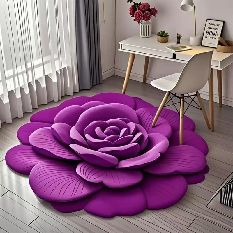 🏠2025 Nowa Moda🌸Mata podłogowa Floral Plush & Diatomaceous Earth