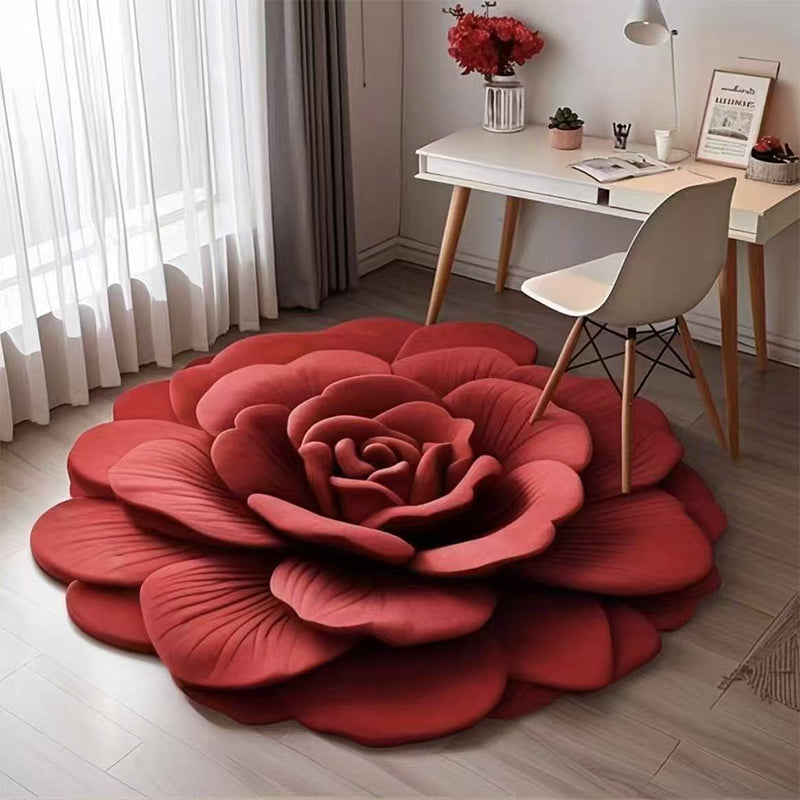 🏠2025 Nowa Moda🌸Mata podłogowa Floral Plush & Diatomaceous Earth