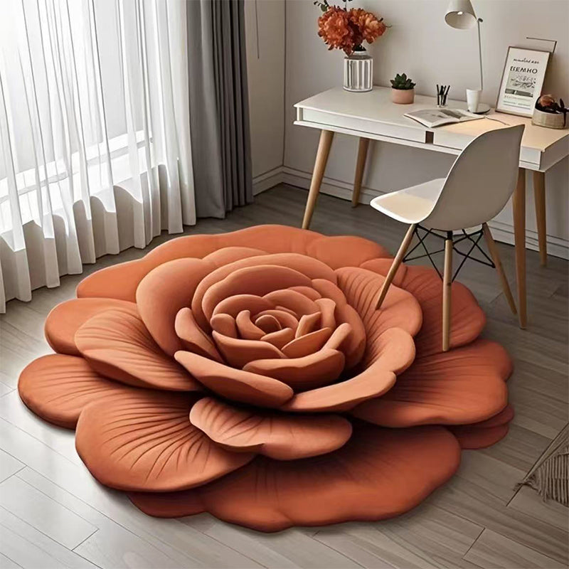 🏠2025 Nowa Moda🌸Mata podłogowa Floral Plush & Diatomaceous Earth