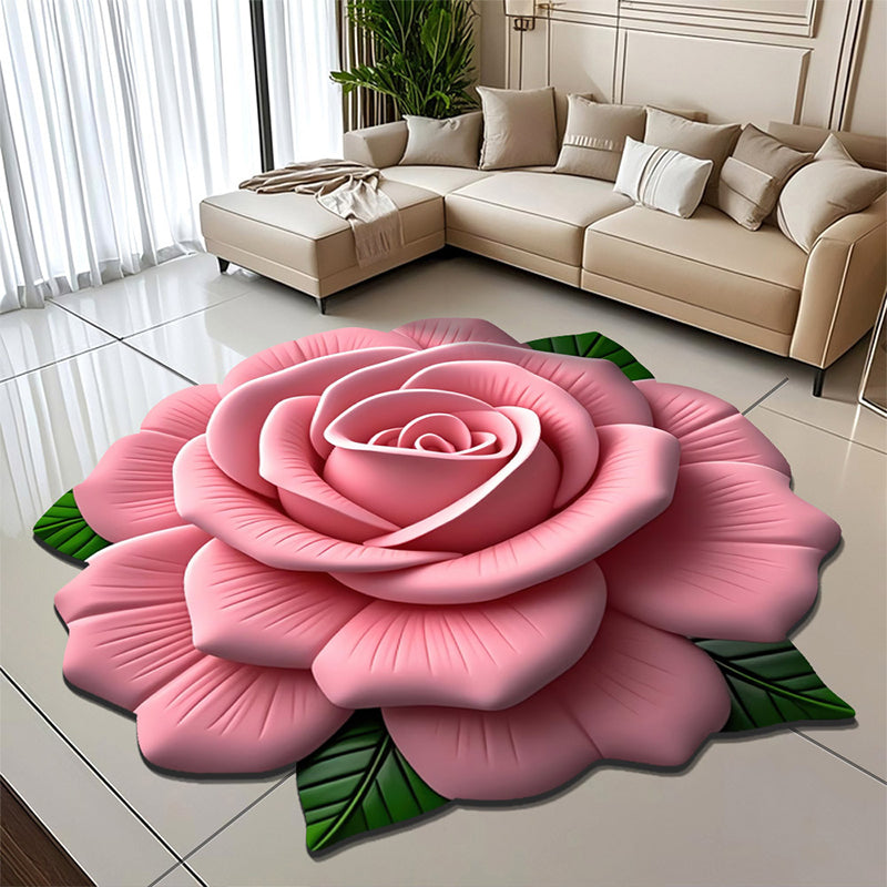 🏠2025 Nowa Moda🌸Mata podłogowa Floral Plush & Diatomaceous Earth