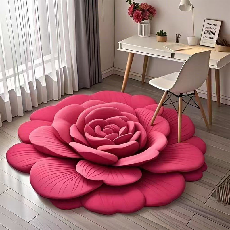 🏠2025 Nowa Moda🌸Mata podłogowa Floral Plush & Diatomaceous Earth