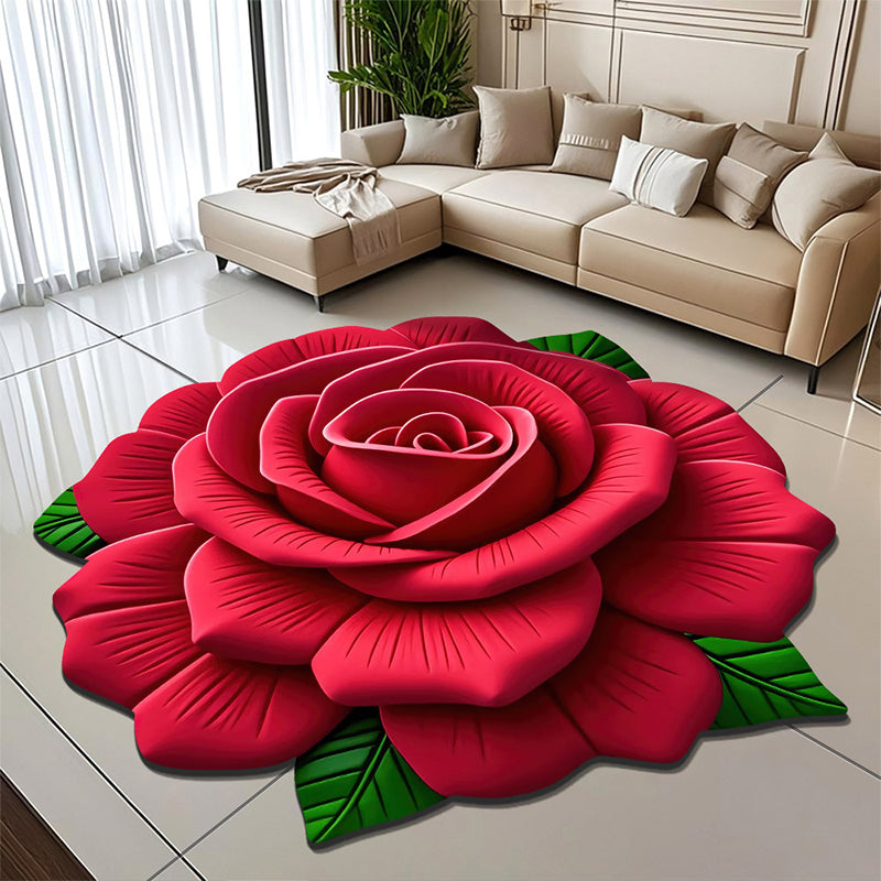 🏠2025 Nowa Moda🌸Mata podłogowa Floral Plush & Diatomaceous Earth