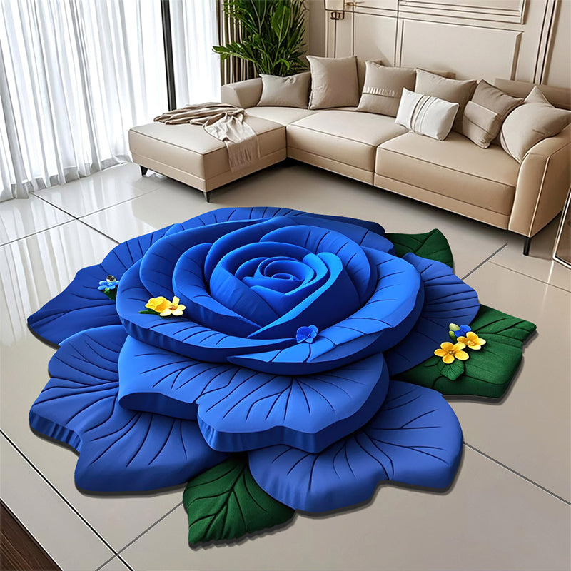 🏠2025 Nowa Moda🌸Mata podłogowa Floral Plush & Diatomaceous Earth