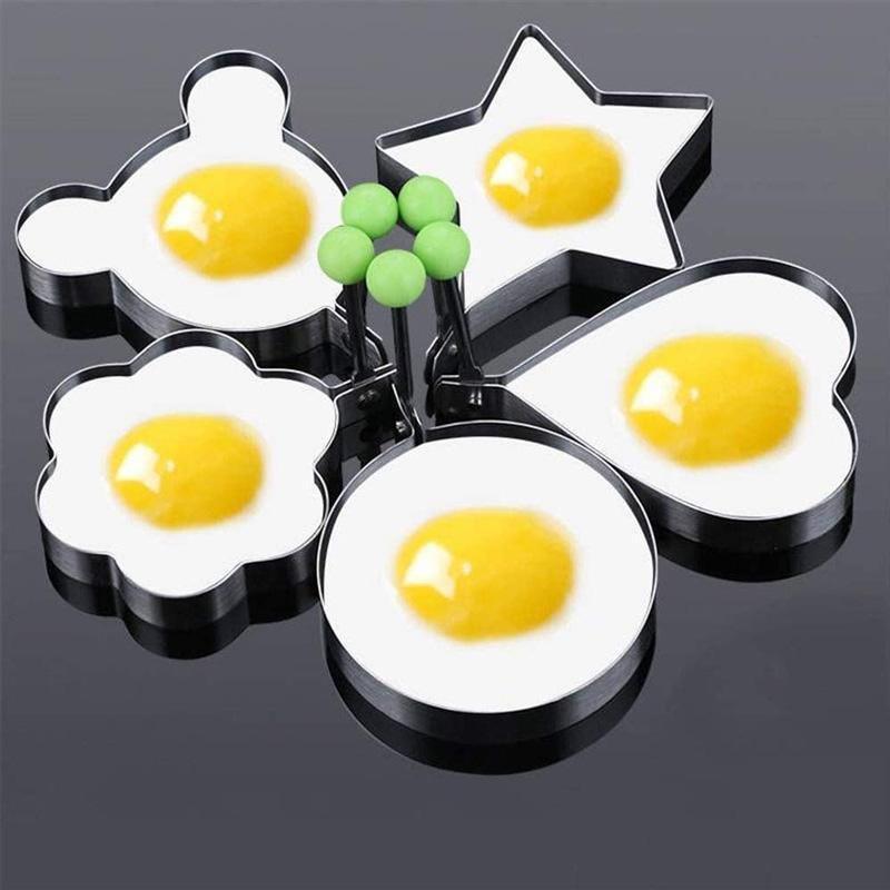 Pomocnik kuchenny 🎁 Foremki do omletów ze stali nierdzewnej