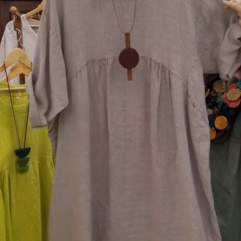 👗 Luźne kieszenie sukienki