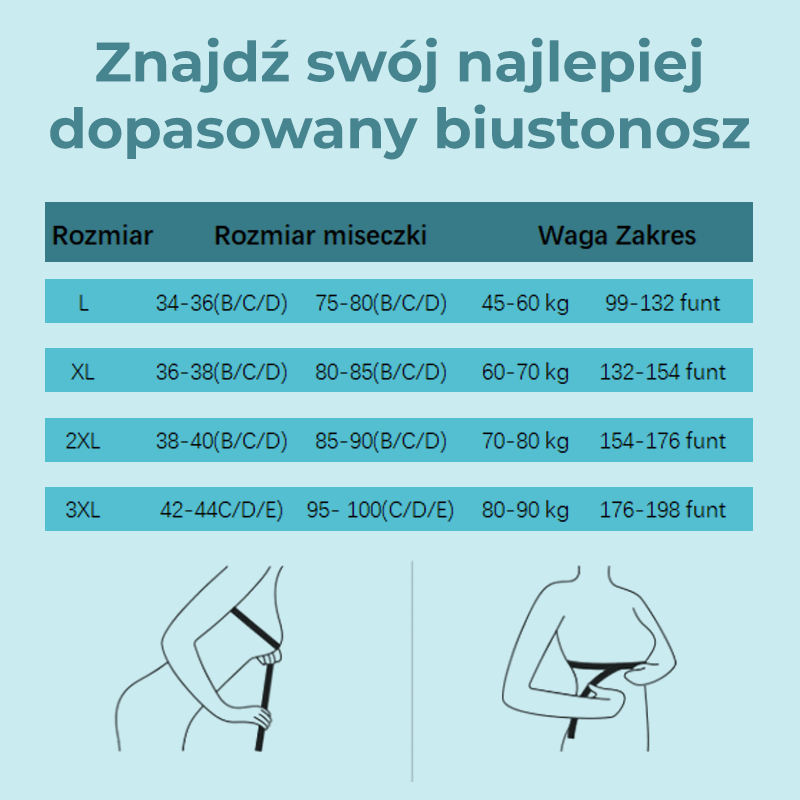 ⏳ Tylko dzisiaj! Kup 1, otrzymaj 2 gratis！Damski bezszwowy, oddychający biustonosz bez fiszbin 📦 Płatność przy odbiorze!