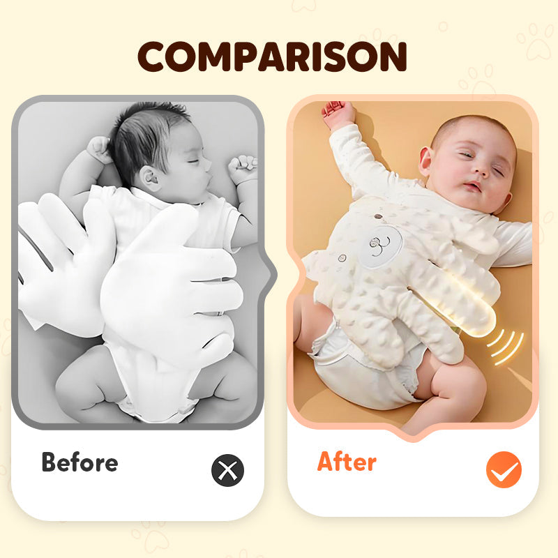 👶Inteligentna, kojąca dłoń do spania dla niemowląt